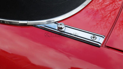 CH043/1 SPIDER 1970-89 HARDTOP CHROME HOOK & S4 HOODBAG HOOK