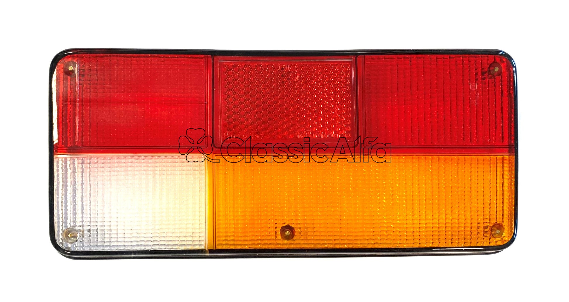 D0112 REAR LIGHT LENS RIGHT BLACK RIM 116 SALOON