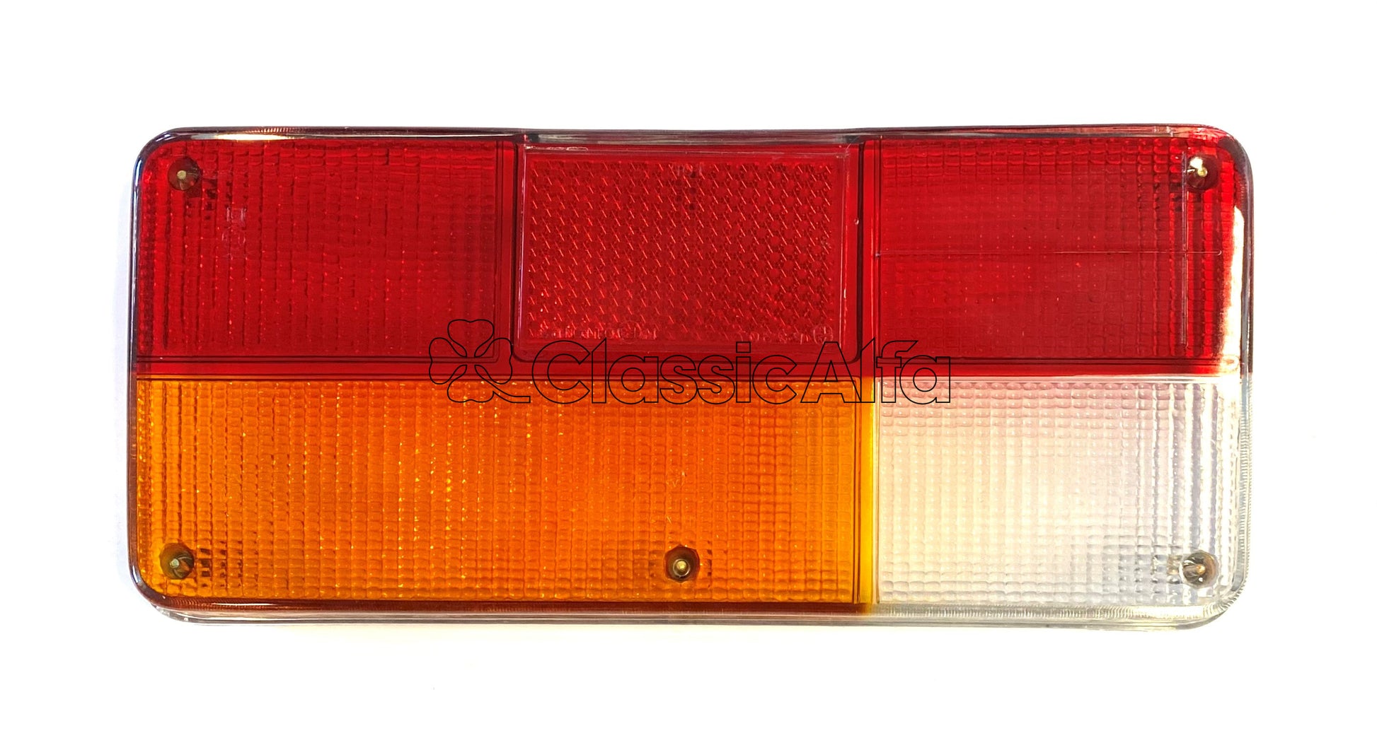 D0113 REAR LIGHT LENS LEFT CHROME RIM 116 SALOON