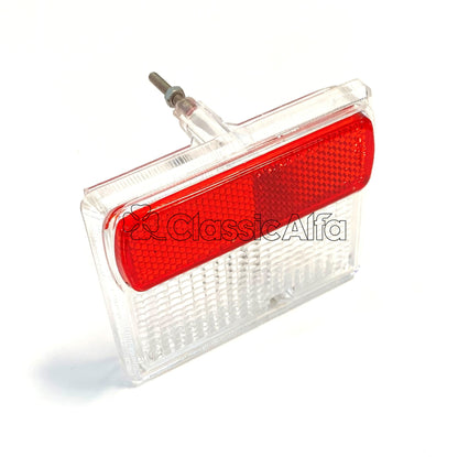 D0122 TAIL LIGHT LENS LEFT REVERSE SERIES 1 116 SALOON