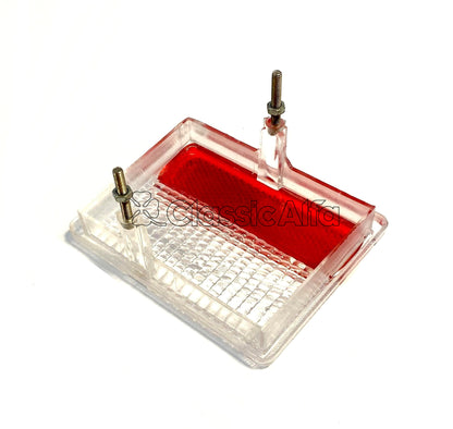 D0122 TAIL LIGHT LENS LEFT REVERSE SERIES 1 116 SALOON