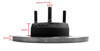 D0144 FRONT BRAKE DISC 4 BOLT 116 & 75