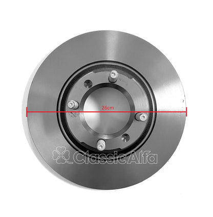 D0151 FRONT BRAKE DISC 116 4CYL >1981