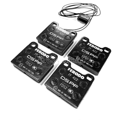 D0154 FERODO FRONT BRAKE PADS RACING 1.3 & 1.6 116 & 75, 4CYL