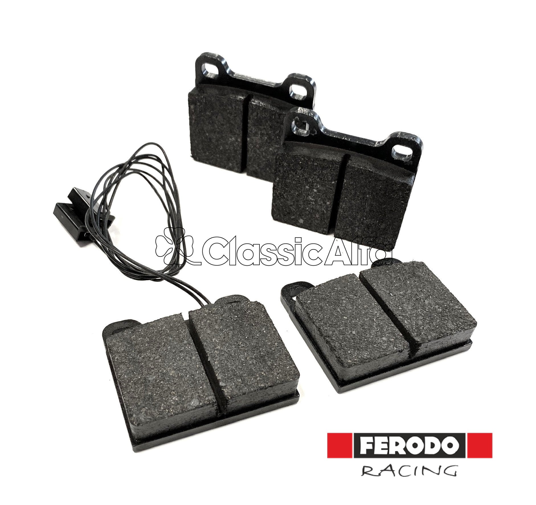 D0154 FERODO FRONT BRAKE PADS RACING 1.3 & 1.6 116 & 75, 4CYL