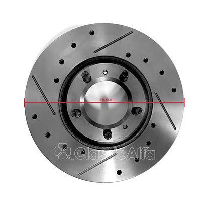 D0159 FRONT BRAKE DISC SPORT GTV6 & 75 V6