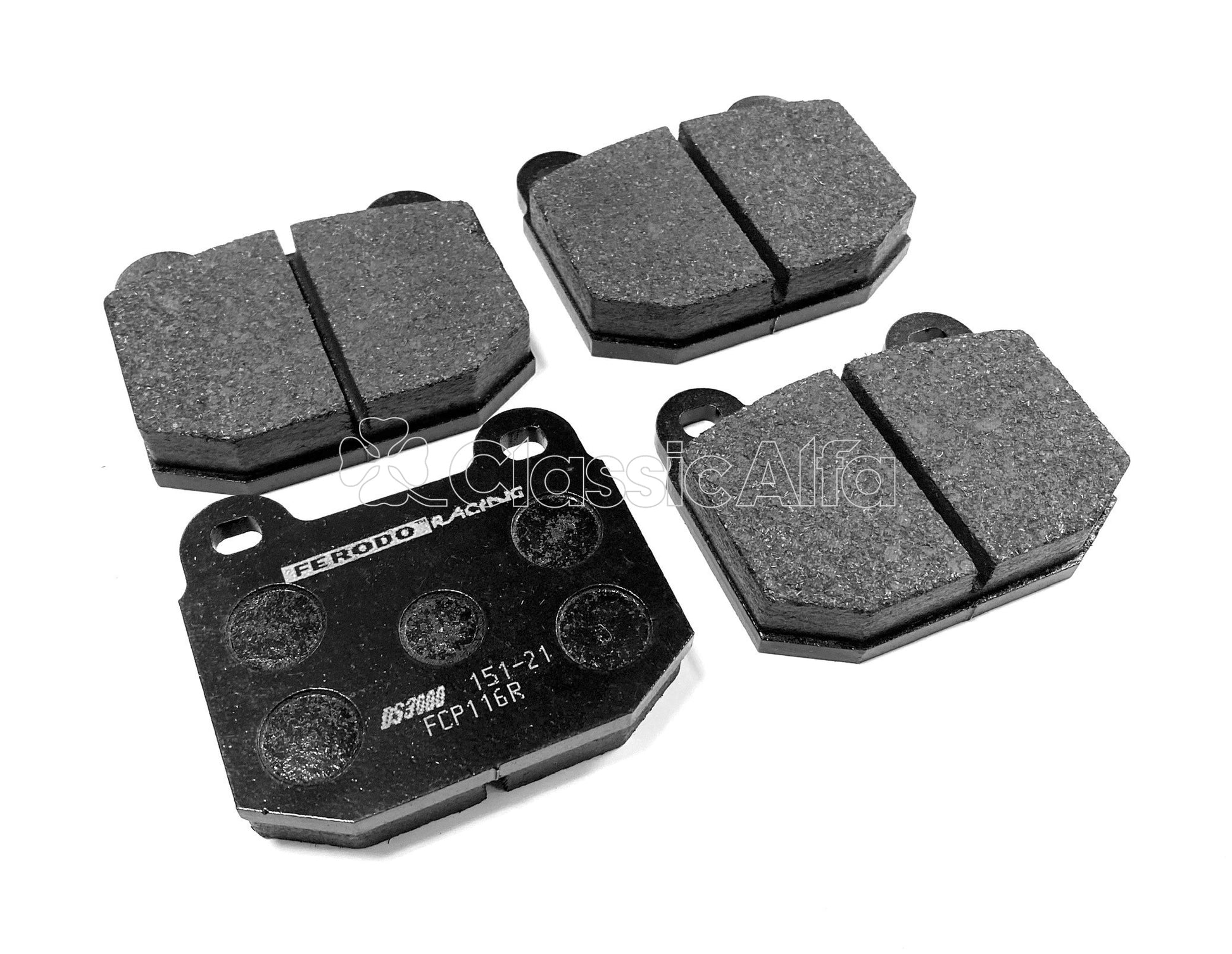 D0160 FRONT BRAKE PADS FERODO DS3000 GTV6