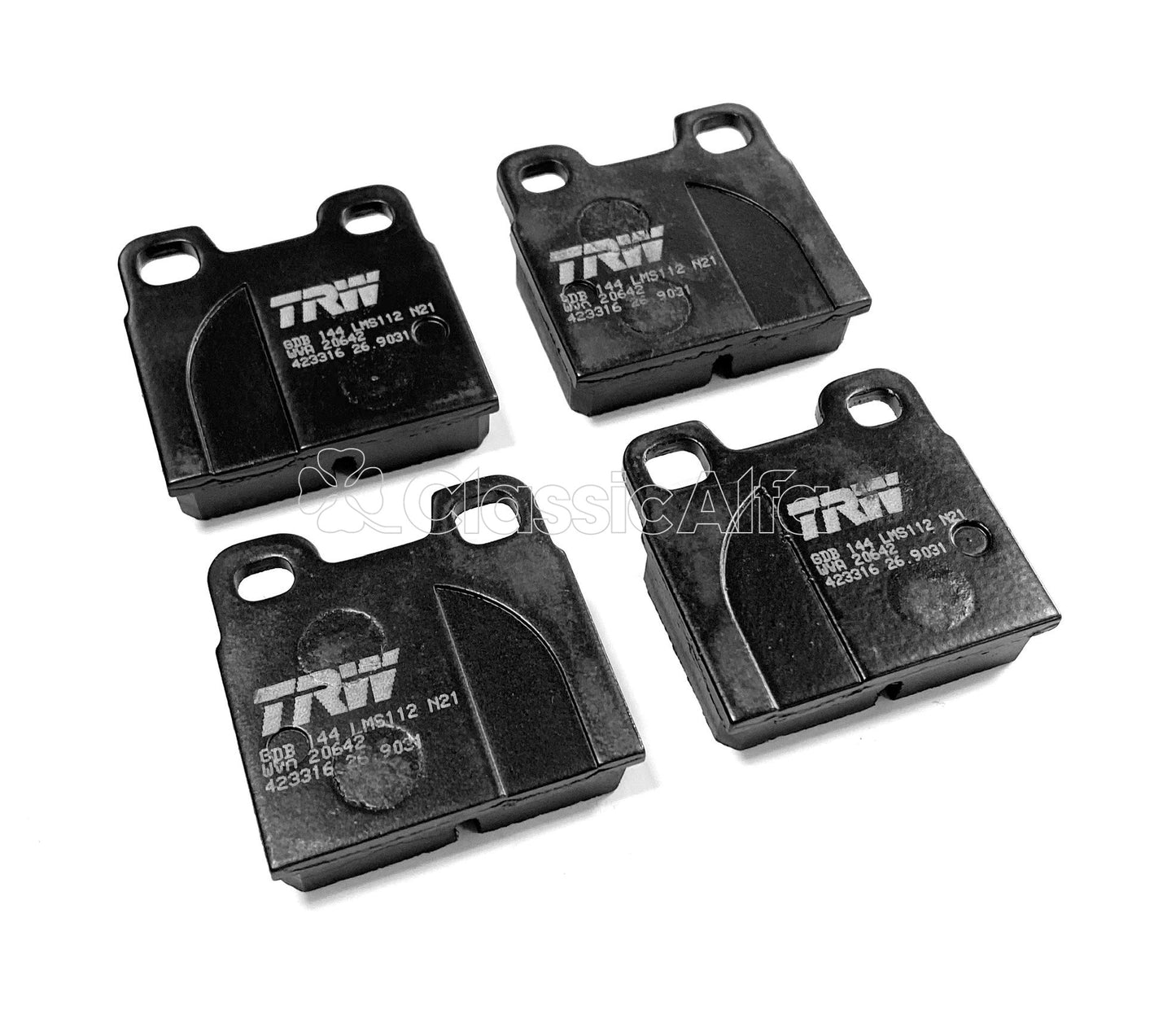 D0171 REAR BRAKE PADS 116 & 75