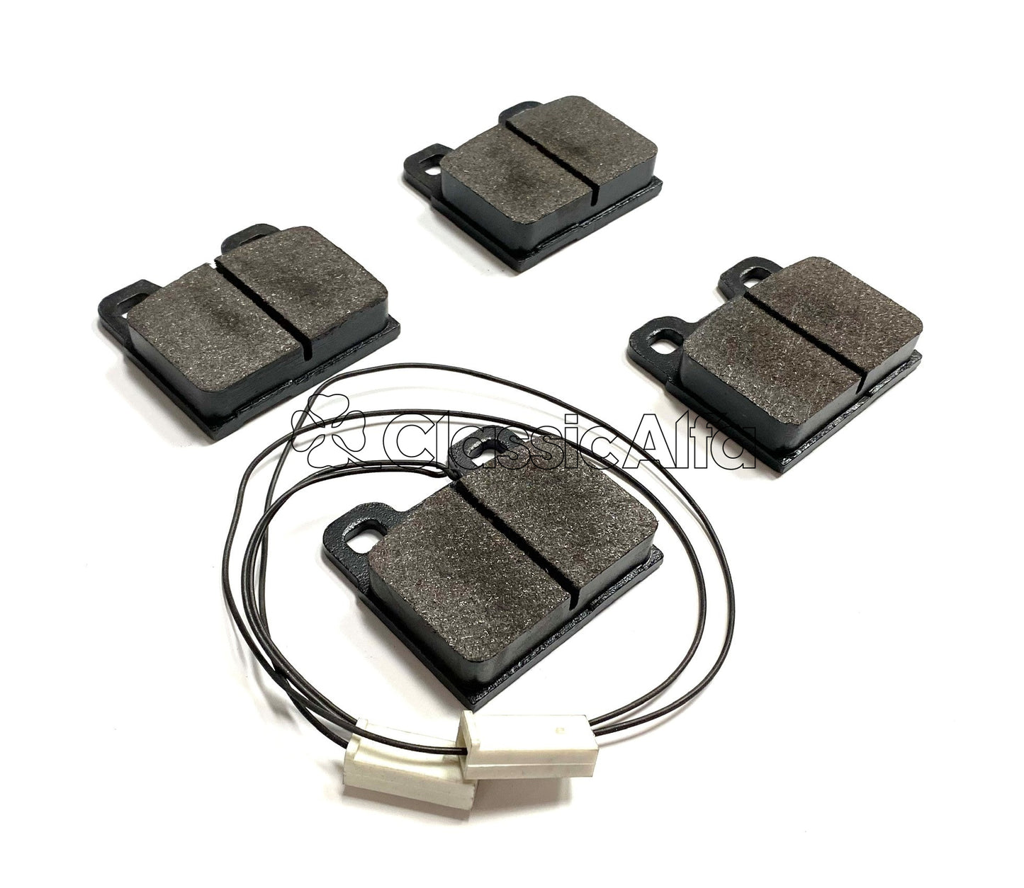 D0172 REAR BRAKE PADS WITH WEAR INDICATOR 116 & 75, 4CYL