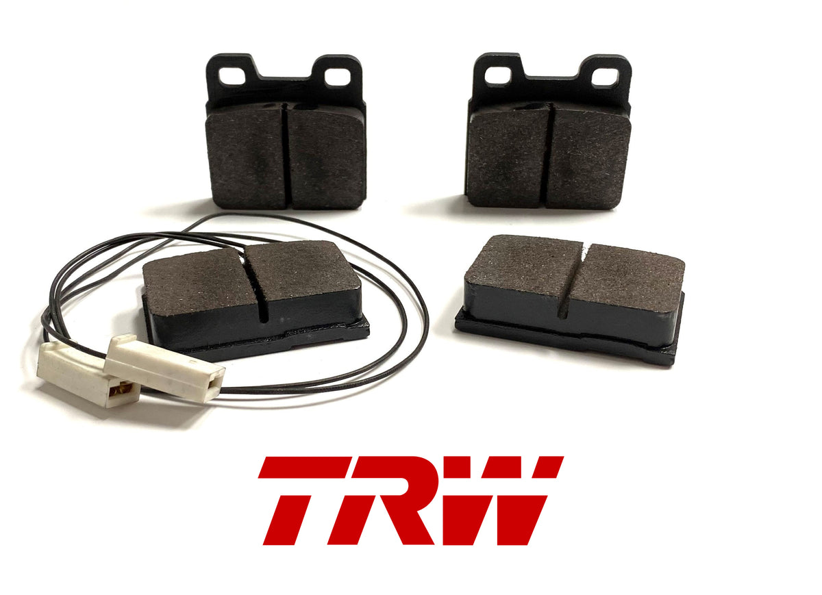 D0172 REAR BRAKE PADS WITH WEAR INDICATOR 116 & 75, 4CYL