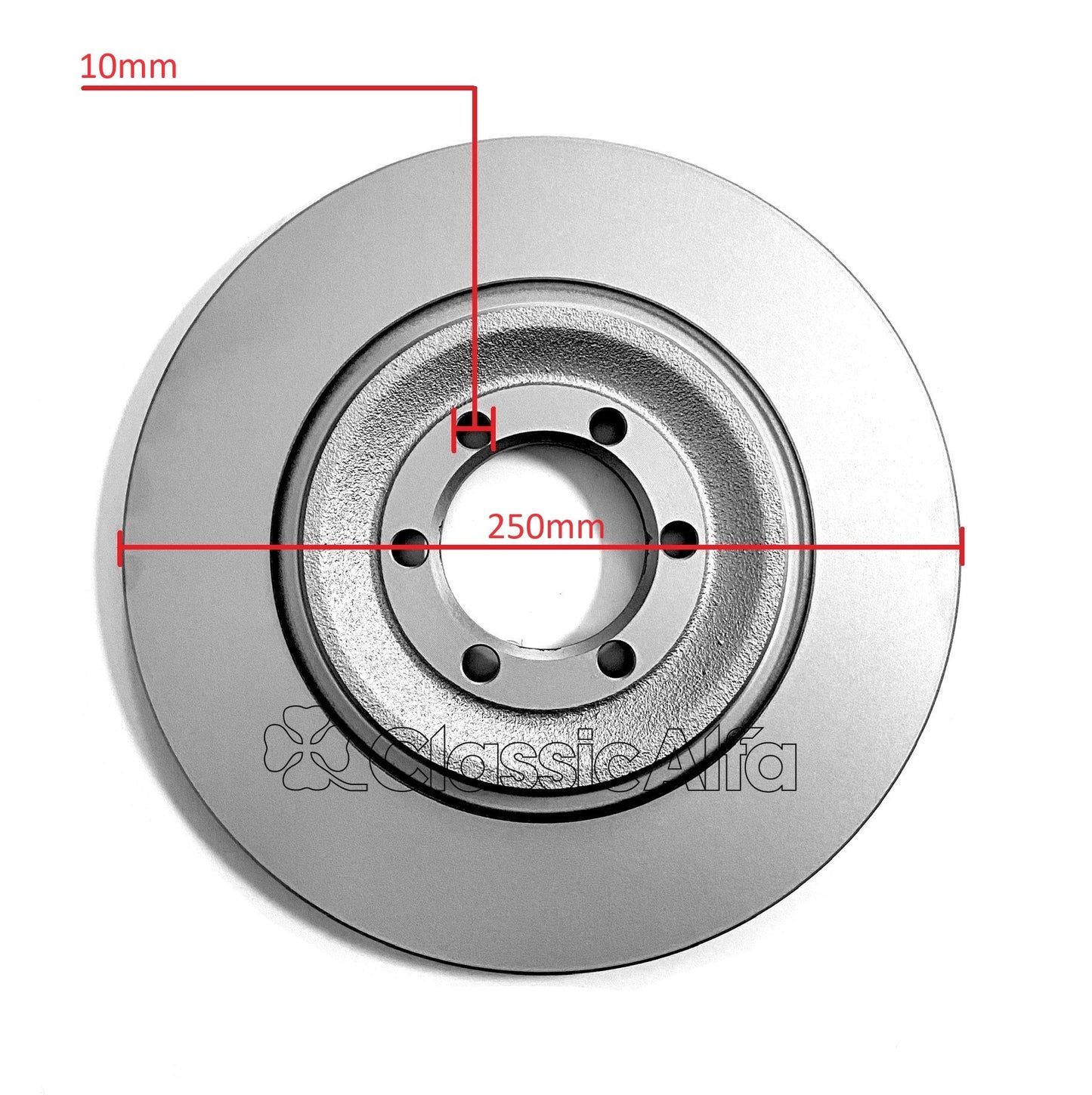 D0174 REAR BRAKE DISC 10MM HOLES 116 