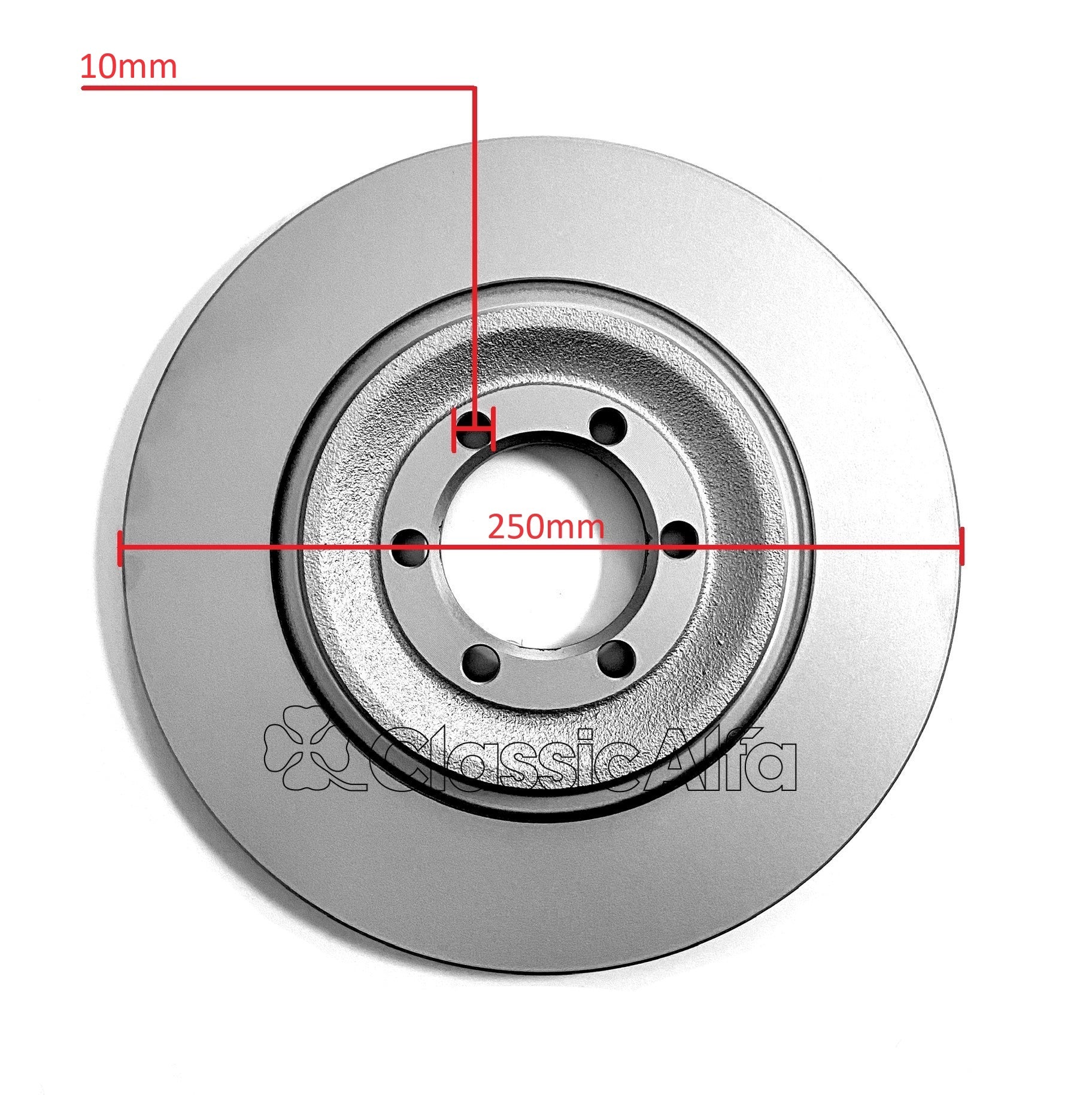 D0174 REAR BRAKE DISC 10MM HOLES 116 