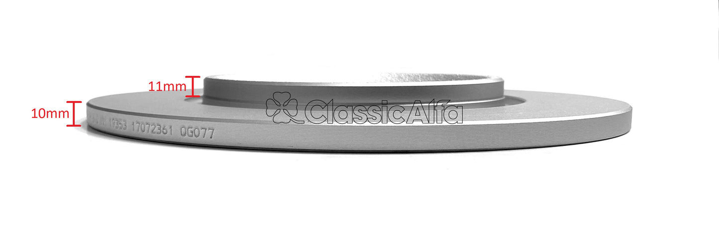 D0174 REAR BRAKE DISC 10MM HOLES 116 