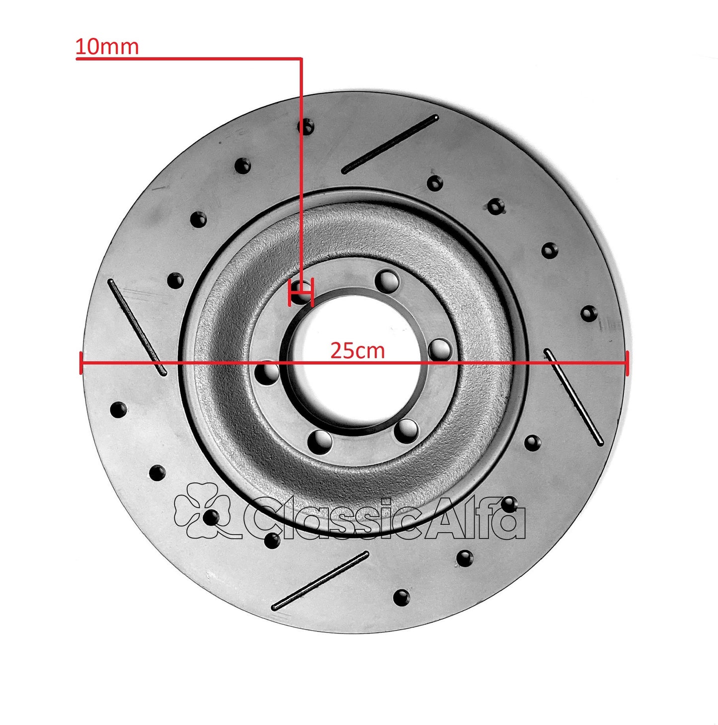 D0179 REAR BRAKE DISC SPORT GTV6 & 75 V6