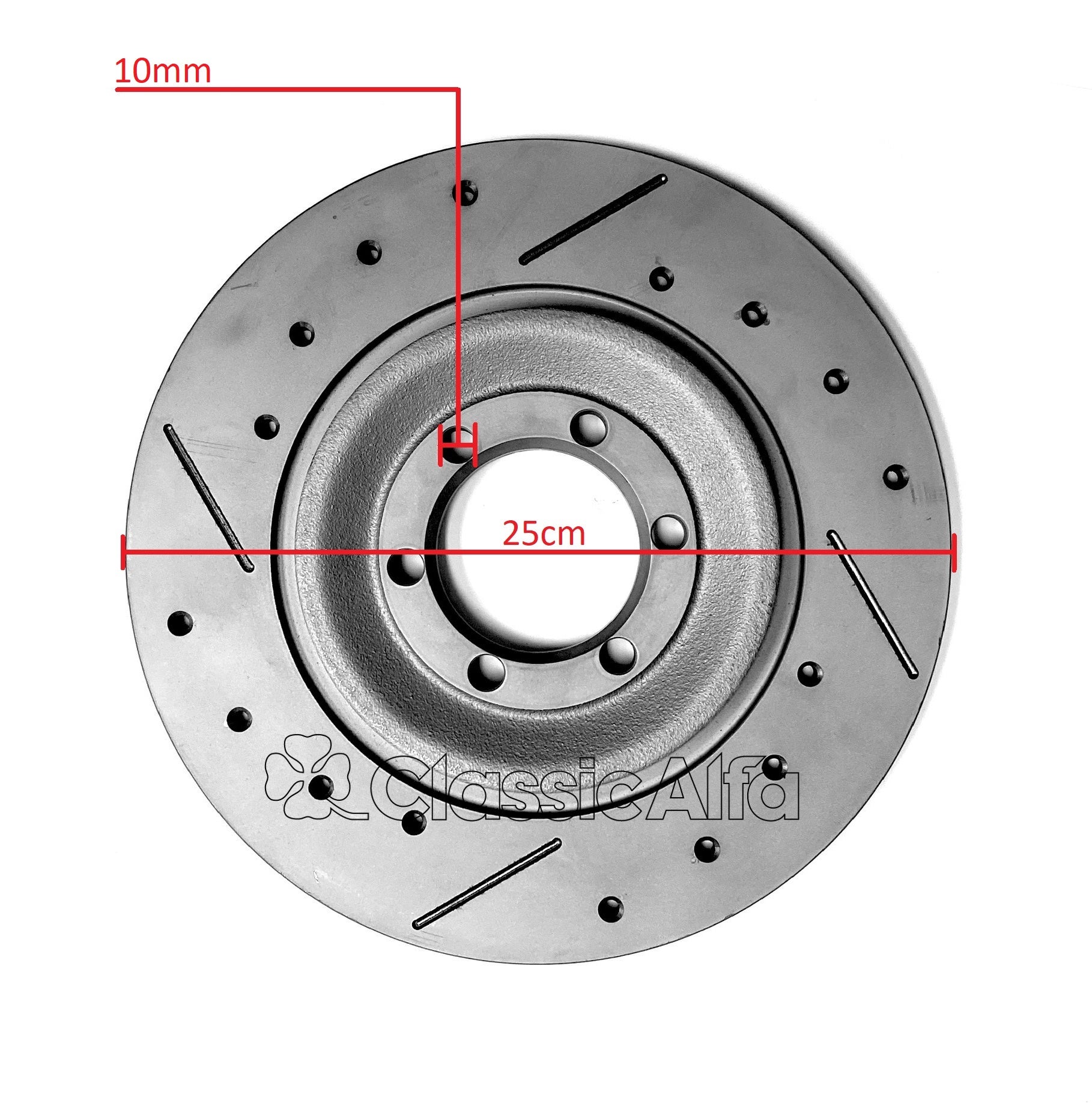 D0179 REAR BRAKE DISC SPORT GTV6 & 75 V6