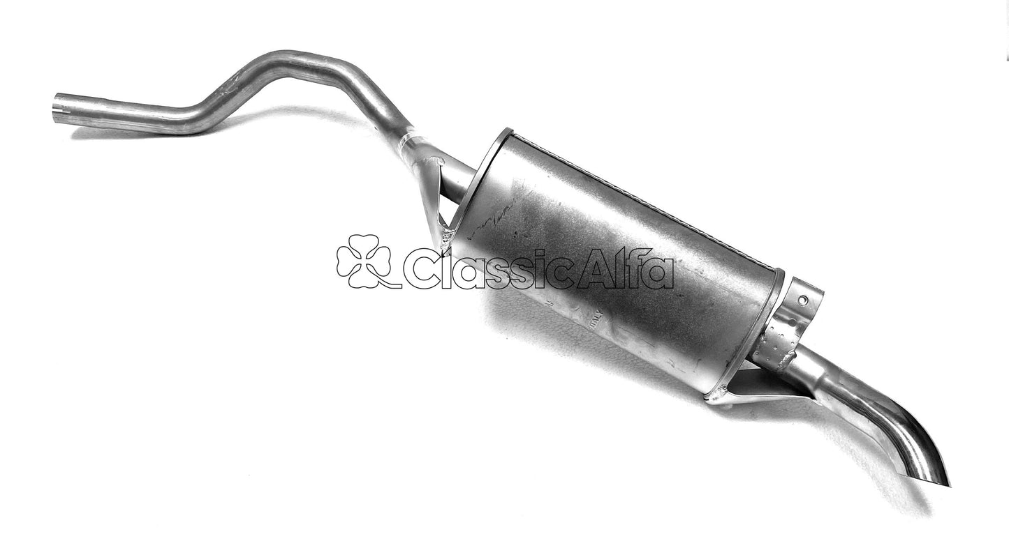 D0284 EXHAUST REAR SILENCER 116 GT 4CYL