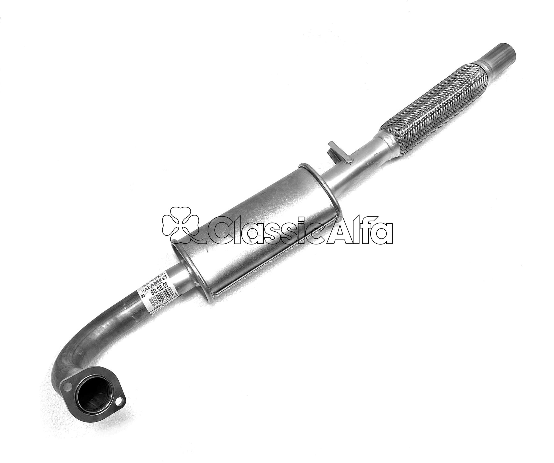 D0286 EXHAUST FRONT SECTION LEFT GTV6 & 75 V6