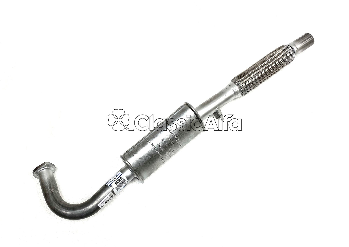 D0286 EXHAUST FRONT SECTION LEFT GTV6 & 75 V6