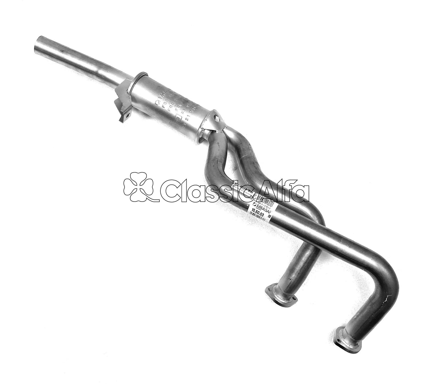 D0292 EXHAUST FRONT SECTION 75 TWINSPARK (CARS WITHOUT CAT)