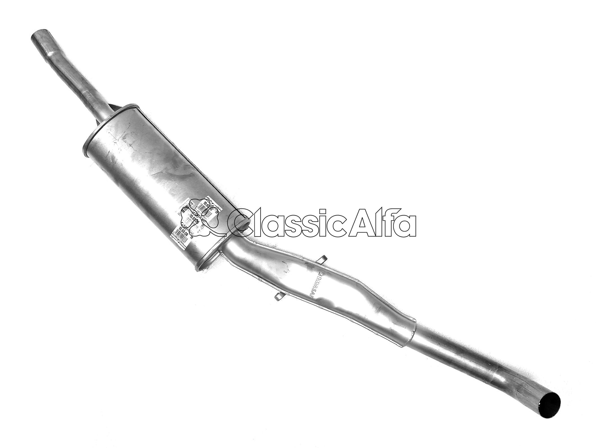 D0293 EXHAUST CENTRE SILENCER 75 TWINSPARK (CARS WITHOUT CAT)
