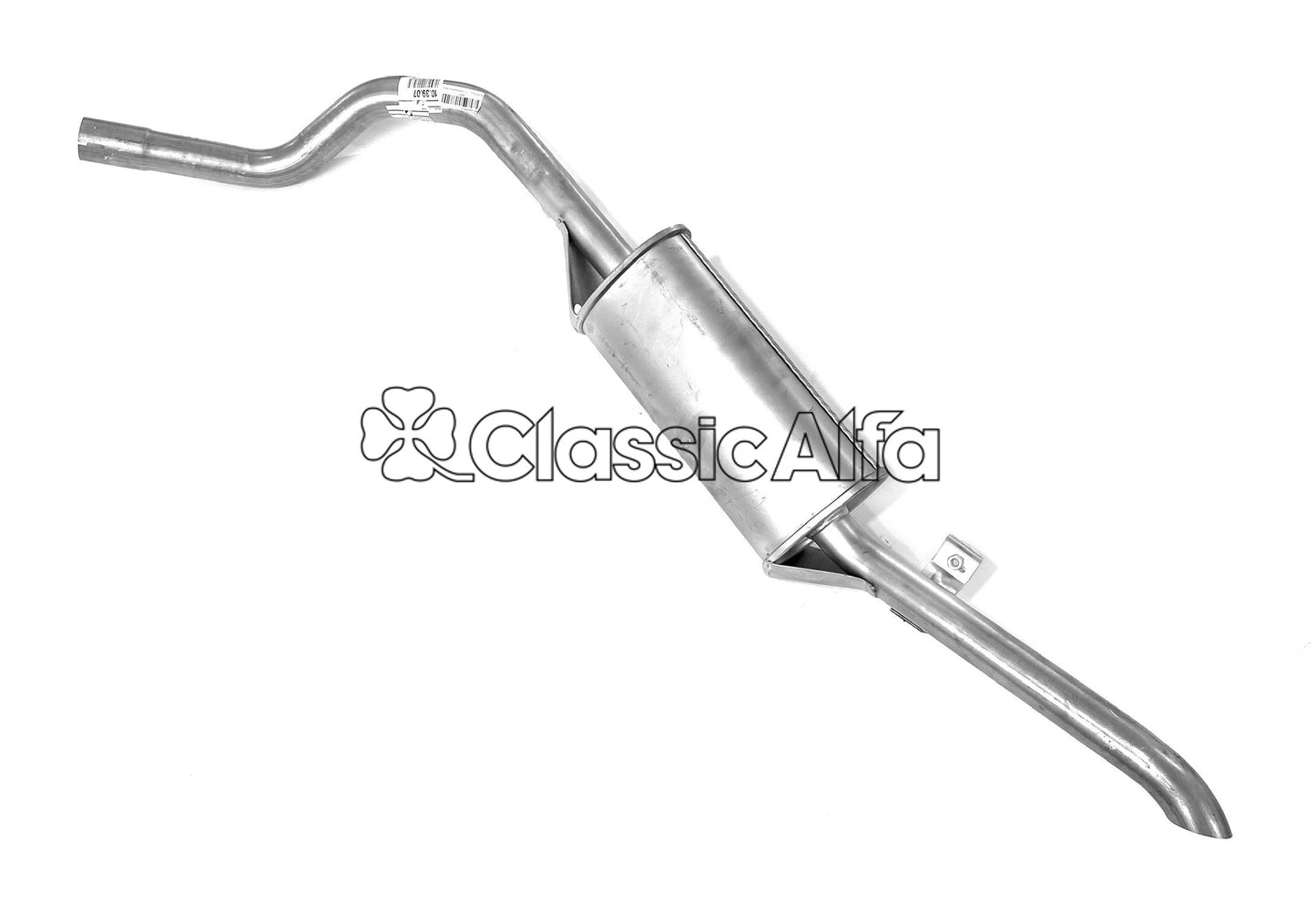 D0307 ALFETTA  SALOON REAR SILENCER LATE