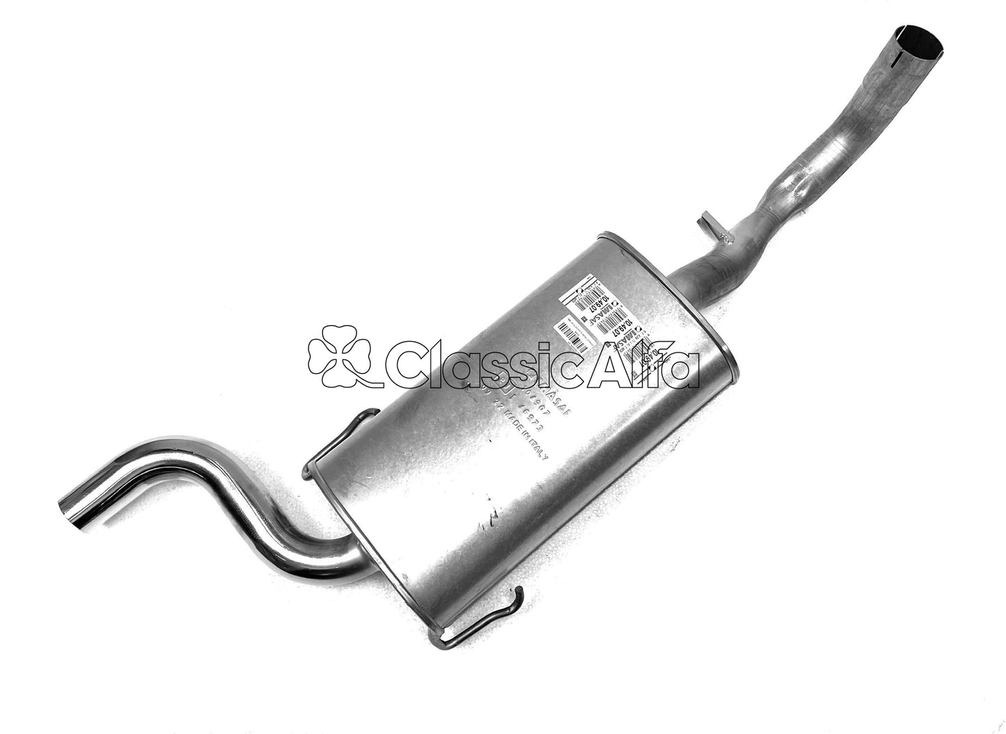 D0308 EXHAUST REAR SILENCER 75 V6 1988>