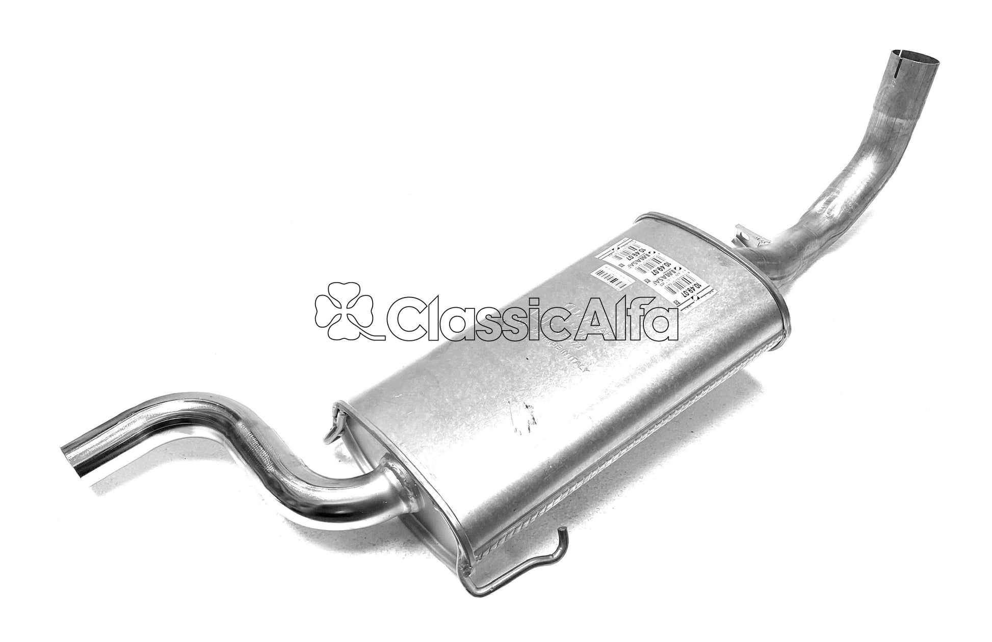 D0308 EXHAUST REAR SILENCER 75 V6 1988>