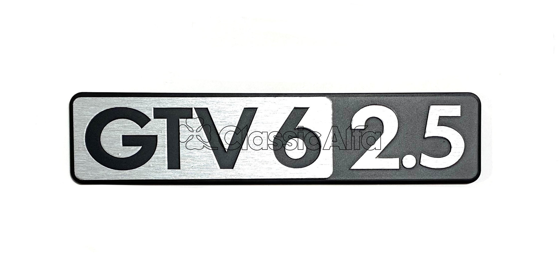 D0394 ALFETTA GTV6 2.5 BOOT BADGE