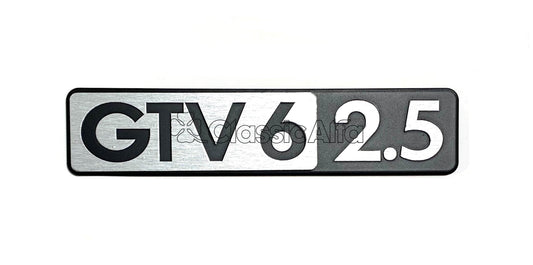 D0394 ALFETTA GTV6 2.5 BOOT BADGE