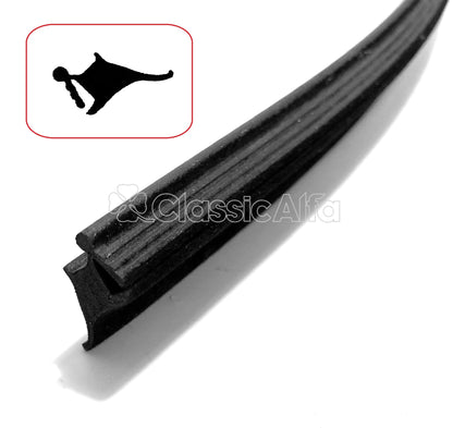 D0410 WINDOW FELT STRIP 125CM ALFETTA GTV REAR SIDE WINDOW