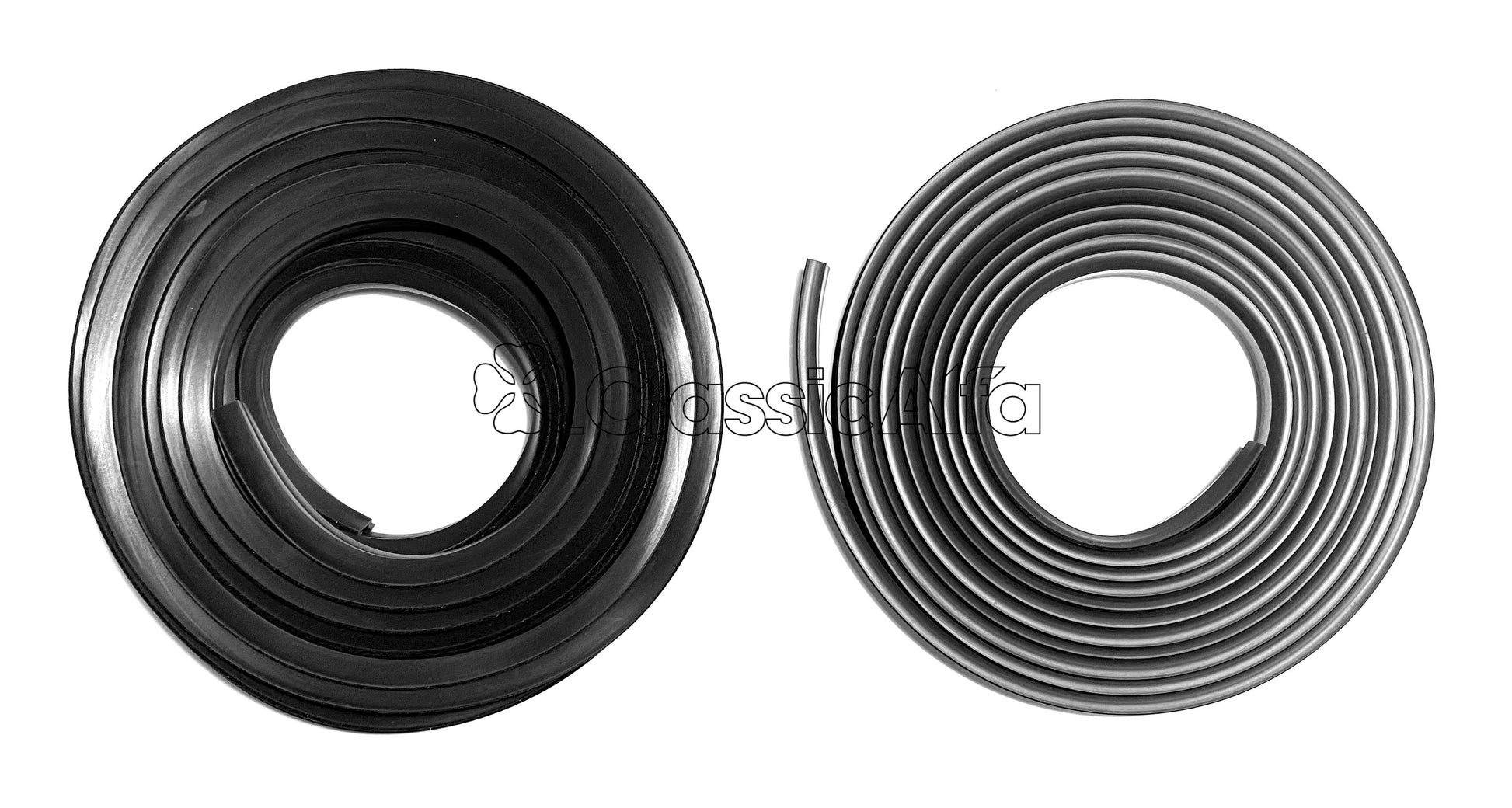 D0413 WINDOW CHANNEL FELT SET ALFETTA GTV- FRONT & REAR