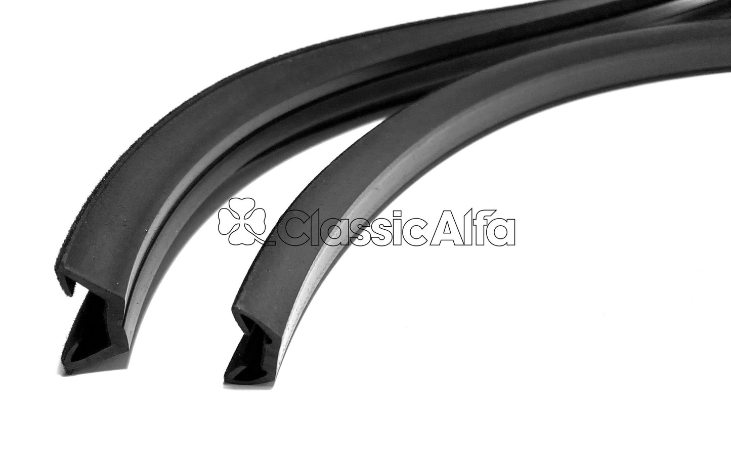 D0413 WINDOW CHANNEL FELT SET ALFETTA GTV- FRONT & REAR