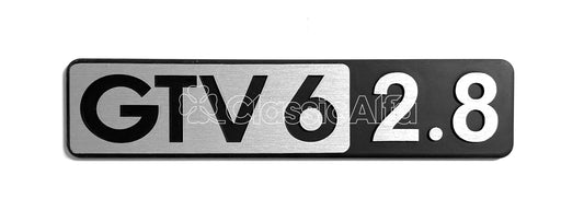 D0450 ALFETTA GTV6 2.8 BOOT BADGE