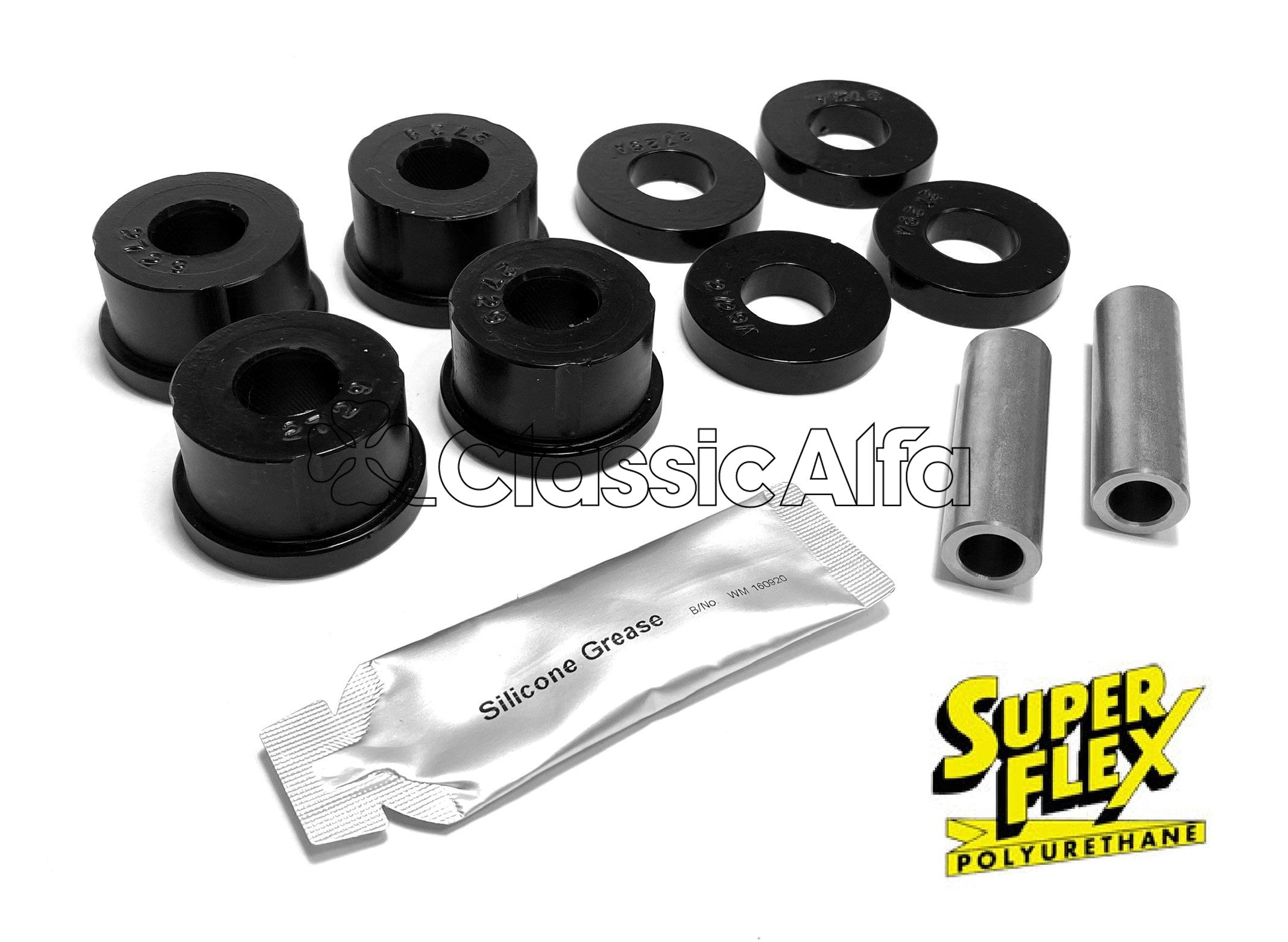 D0466 FRONT UPPER INNER CONTROL ARM BUSH KIT SUPERFLEX – Classic Alfa