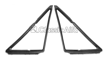 D0473 PAIR QUARTERLIGHT SEAL ALFETTA SALOON 1ST SERIES