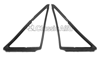 D0473 PAIR QUARTERLIGHT SEAL ALFETTA SALOON 1ST SERIES