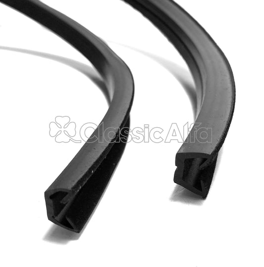 D0477 DOOR GLASS CHANNEL FELT KIT ALFETTA SALOON 