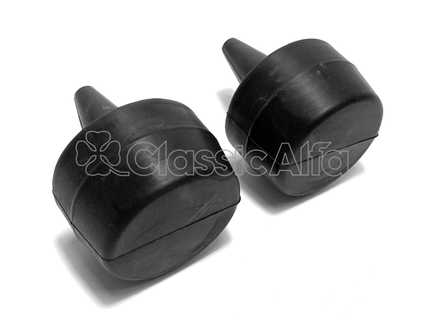 D0480 FRONT SUSPENSION LOWER BUMP STOP PAIR ALFETTA SALOON 
