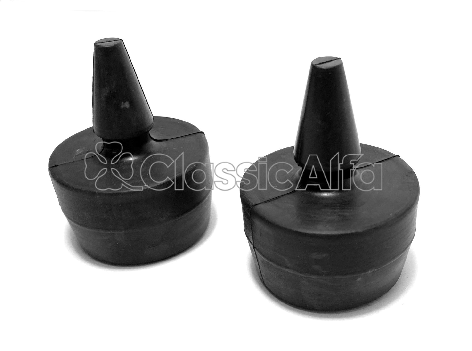 D0480 FRONT SUSPENSION LOWER BUMP STOP PAIR ALFETTA SALOON 