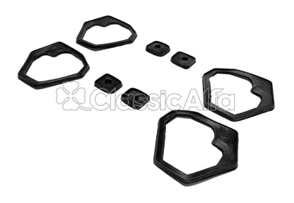 D0481 DOOR HANDLE SEAL SET 1ST SERIES ALFETTA SALOON 