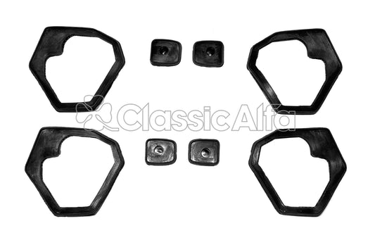 D0481 DOOR HANDLE SEAL SET 1ST SERIES ALFETTA SALOON 