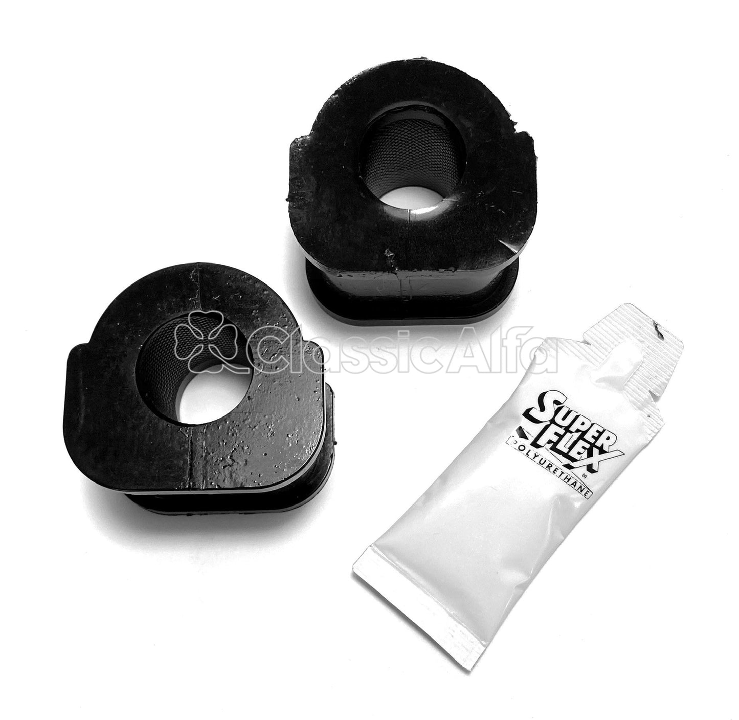 D0493 EARLY 116 FRONT ANTI-ROLL BAR BUSHES 20MM SUPERFLEX