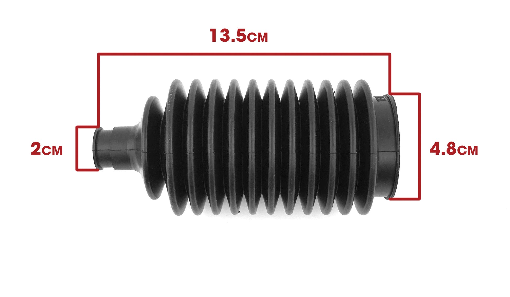 D0531 LEFT SPICA POWER STEERING RACK BOOT 116