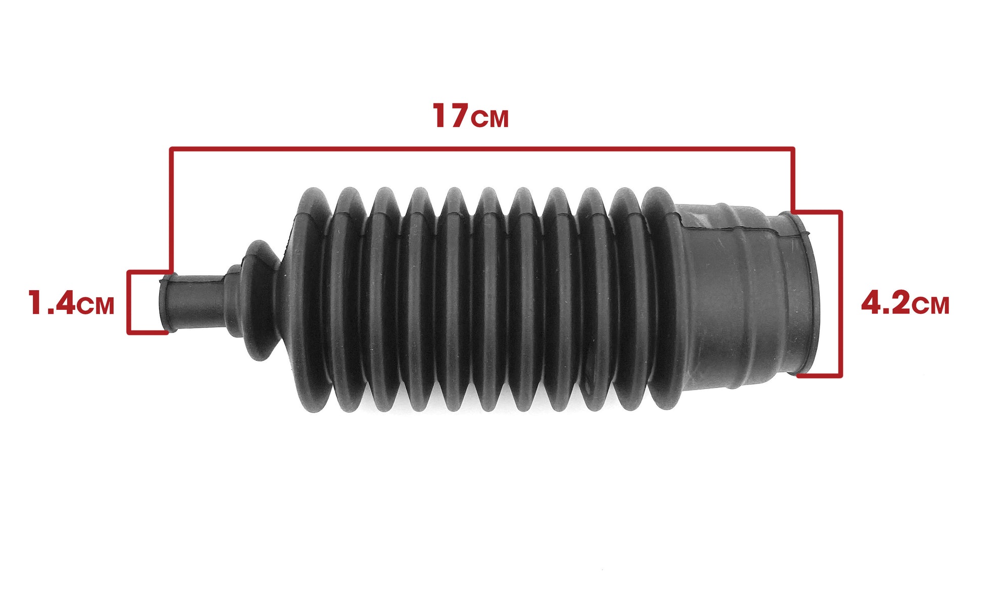 D0532 RIGHT SPICA POWER STEERING RACK BOOT 116