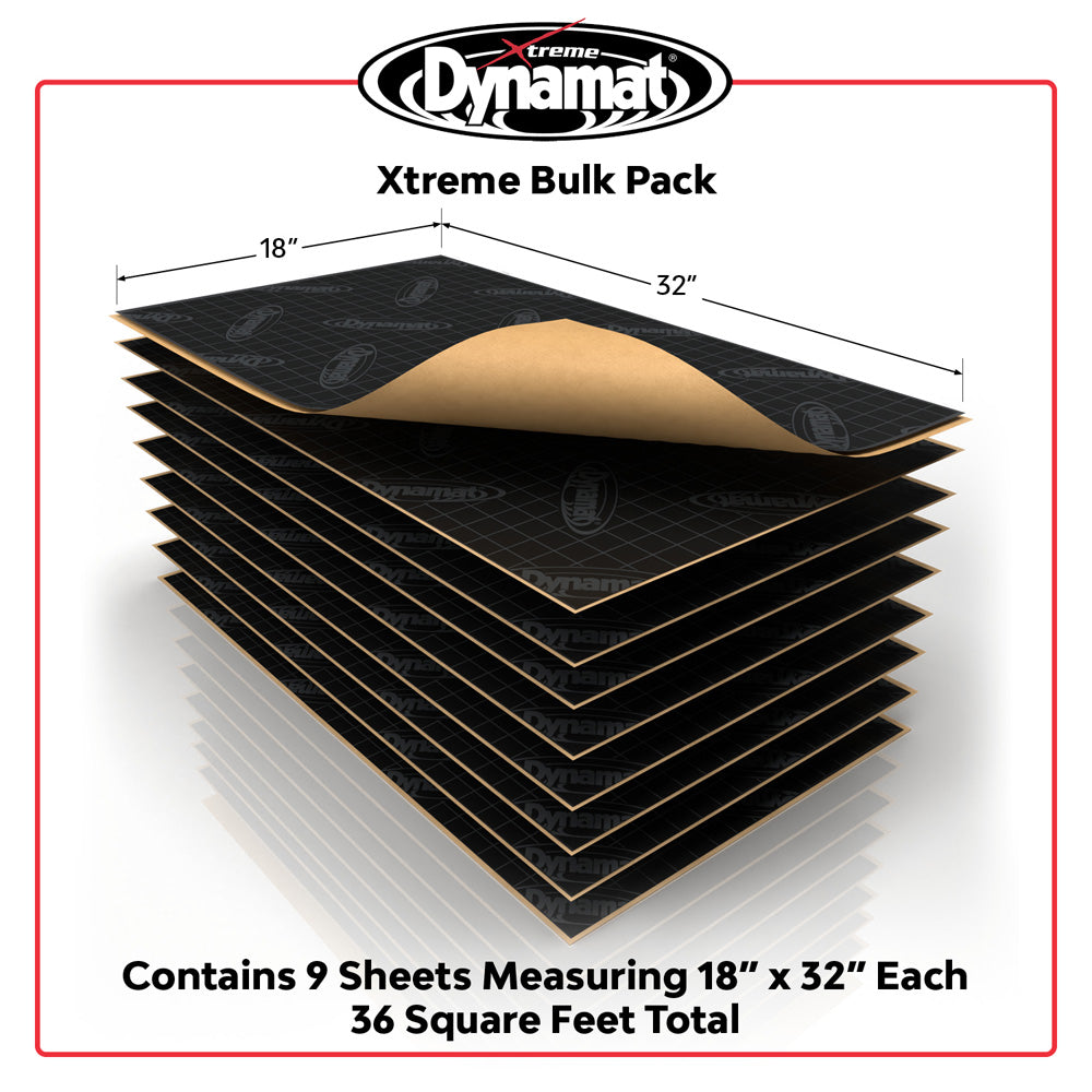 IN216 DYNAMAT EXTREME SOUND DEADENING 9 SHEETS