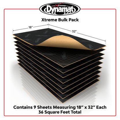 IN216 DYNAMAT EXTREME SOUND DEADENING 9 SHEETS