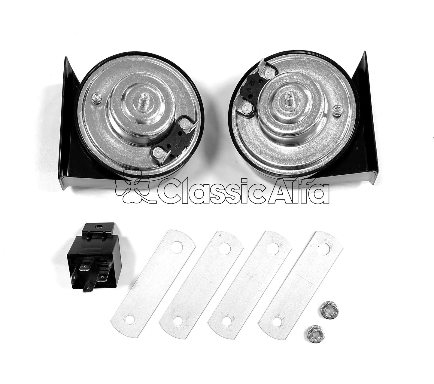 EL007 SET OF ITALIAN CAR HORNS