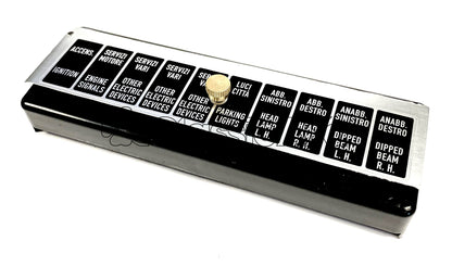 EL050 FUSE BOX LID FOR 105 SERIES CARS 1962-67