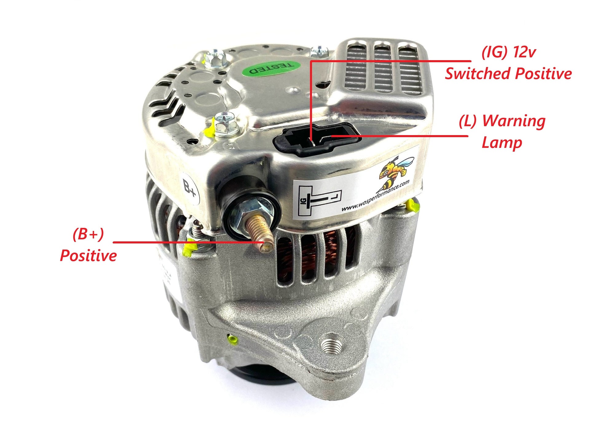 EL073 WOSP 50 AMP LIGHTWEIGHT ALTERNATOR