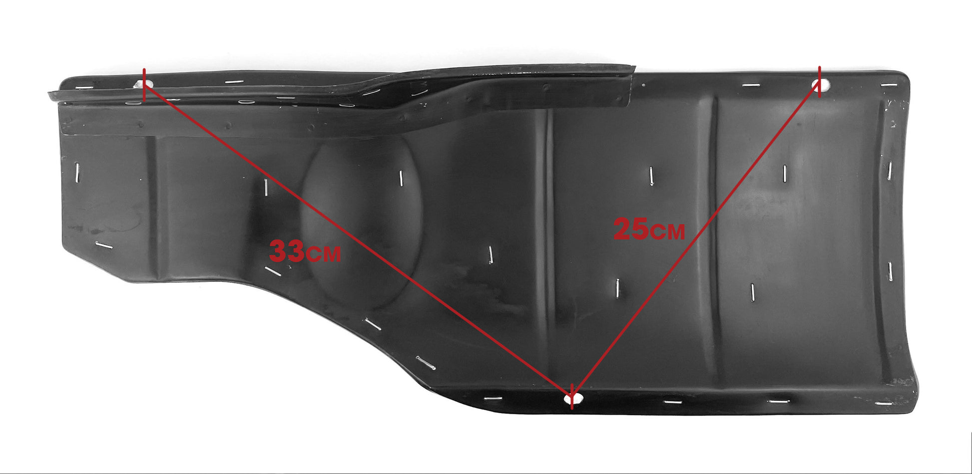 EX073 FRONT EXHAUST HEAT PROTECTION PLATE EARLY 105